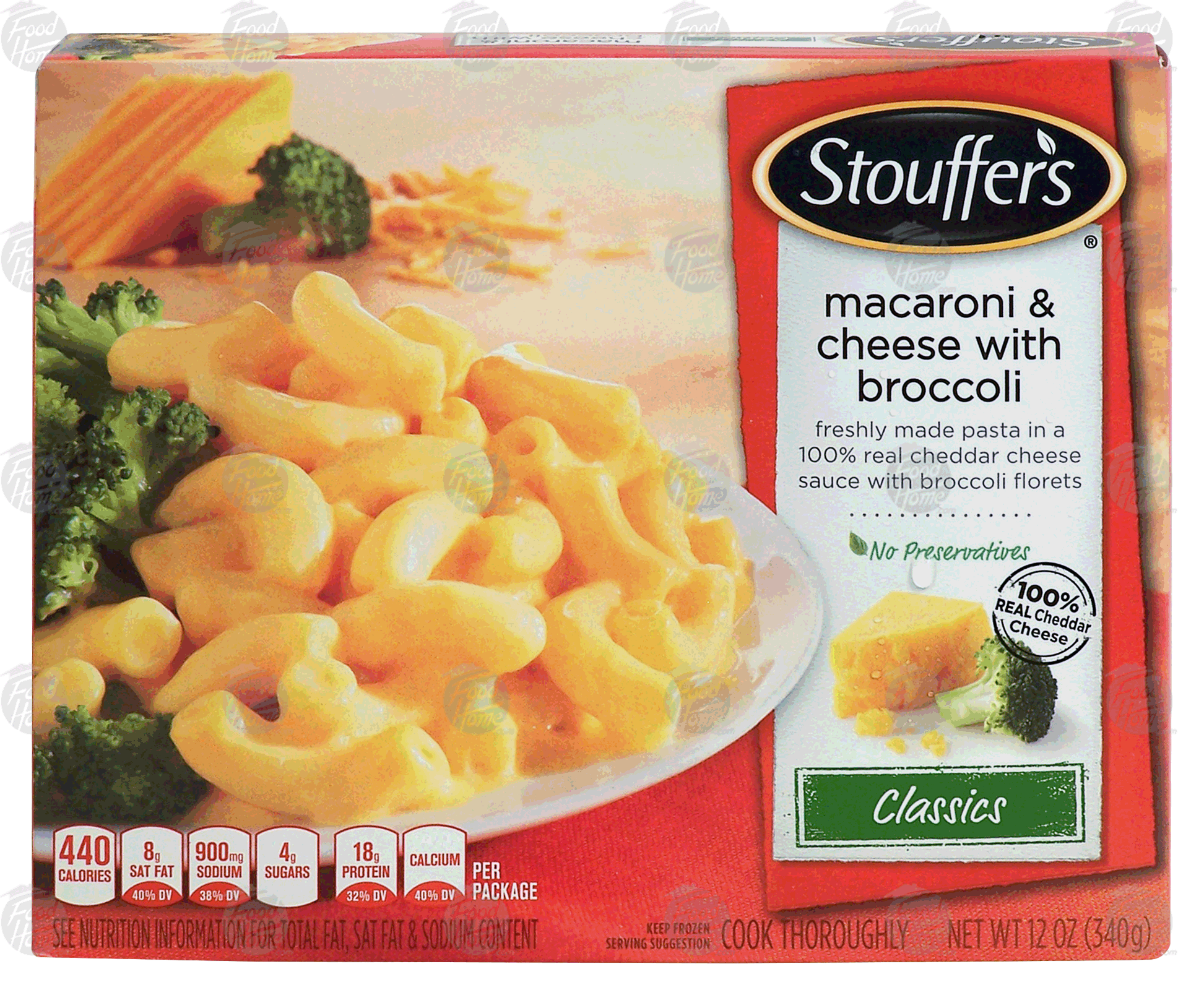 Stouffer's Classics macaroni & cheese with broccoli Full-Size Picture